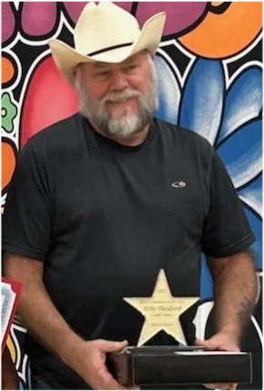 Billy Thedford with RSVP Award